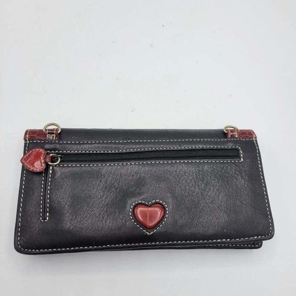 Brighton Multi Colored Bejeweled Wallet Purse Missing Strap Boho Dressy - Picture 7 of 12